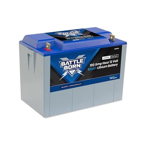 12V Smart Lithium-Ion (LiFePO4) RV, Marine, Solar, & Off Grid Batteries - Bluetooth Connectivity - Battle Born Batteries Cover