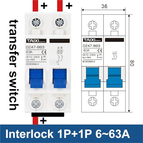 Disyuntor protector de batería DC para evitar descargas en placas solares de camper 2