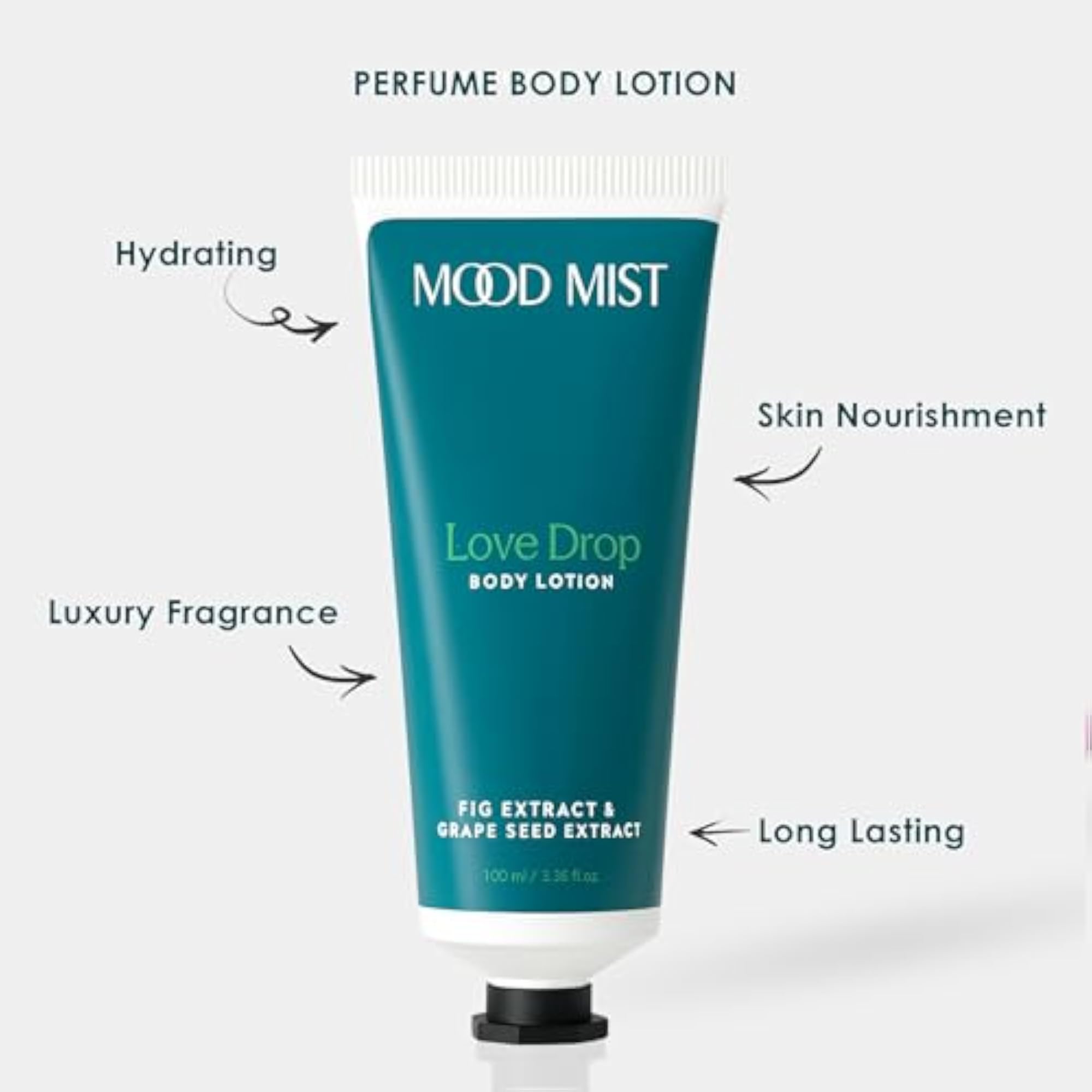 Perfume Body Lotion for Women - Fig & Grape Seed Extract