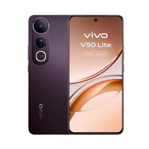 vivo V50Lite,AI Cameraphone sensore Sony IMX882 50 MP, display P-OLED a colori...