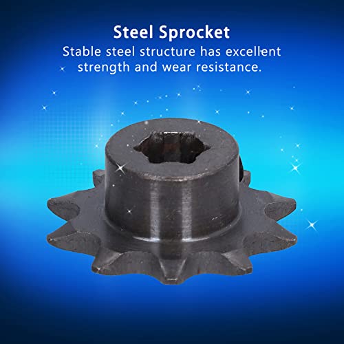 Les-Theresa 3 stuks stalen tandwiel aandrijving versnelling 8 mm toonhoogte zeskantgat 10 tanden set kit 5307-4008-0010 - Image 5