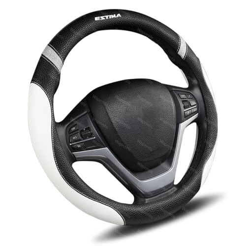 �g���^ �G�X�e�B�} 50�n �ԗp�X�e�A�����O�J�o�[ �G�X�e�B�} 50�n ESTIMA �X�e�A�����O�J�o�[ 37�`38cm�Ή� 3D����~�ߍ\�� �l�G�Ή� �ʋC�� �ȒP���� ���ʎԁESUV�E�y�����ԑΉ�(�z���C�g �CO �^)