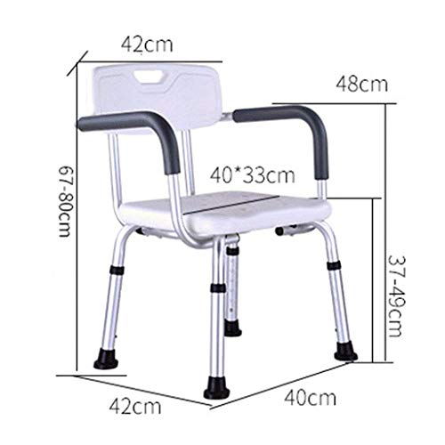 Chaise de douche ergonomique avec siège de bain pour handicapé - 3