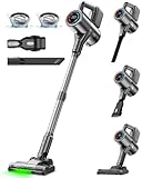 Aspiradora sin Cable, 500W/40KPA Aspiradora de Escoba con 45 Min de...
