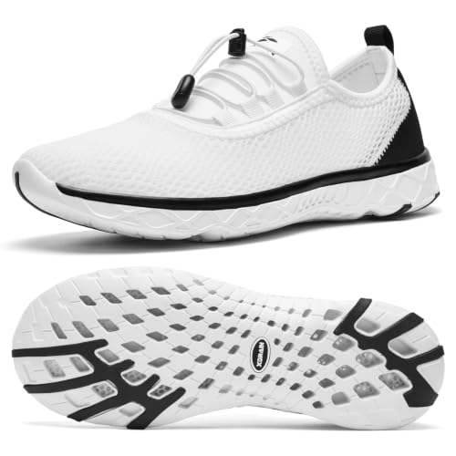 Image of ALEADER Men's Stylish Water Shoes, Quick-Dry Xdrain Water Sneakers, Lightweight & Comfort Footed