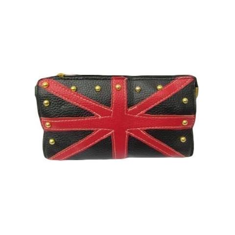 Fat-catz-copy-catz Union Jack Studded Clutch Bag Cover