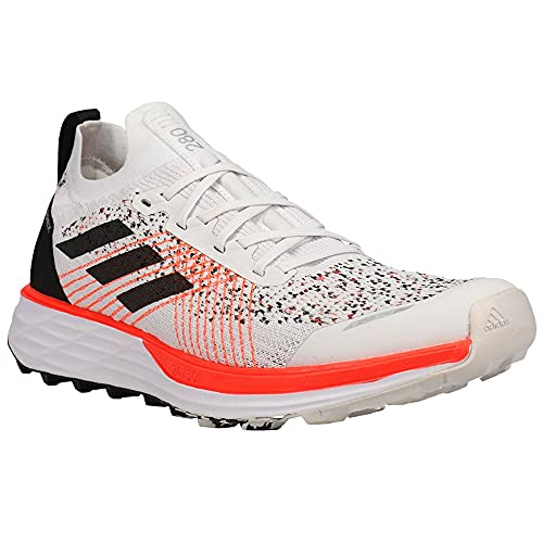 adidas Mens Terrex Two Parley Trail Running Sneakers Shoes - Orange,White - Size 10 M2