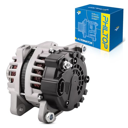 Image of PHILTOP 11710N NEW Alternator Compatible with Kia, Hyundai, 2014-2015 Optima 2.4L 2013-2016 Santa Fe Sport 2.4L, 2012-2014 Sorento 2.4L 2014 Sonata 2.4L, 150 Amp 12V SC6 CW IR /IF Alternator