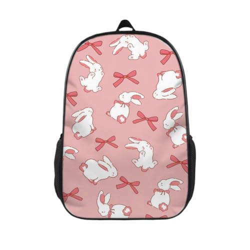 Rabbit Backpack 17 Inches Large Capacity Casual Fashion Cute Backpack