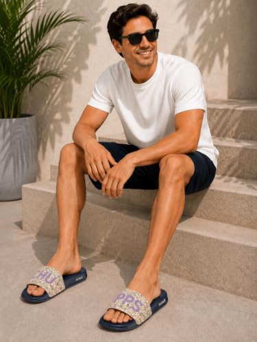 Image of CHUPPS Roadster Grey Drift Orthopedic Slippers | Soft Footpharma Footbed | Breathable Ventilation Holes | Lightweight Flip Flops | Anti-Skid Chappals for Everyday For Mens