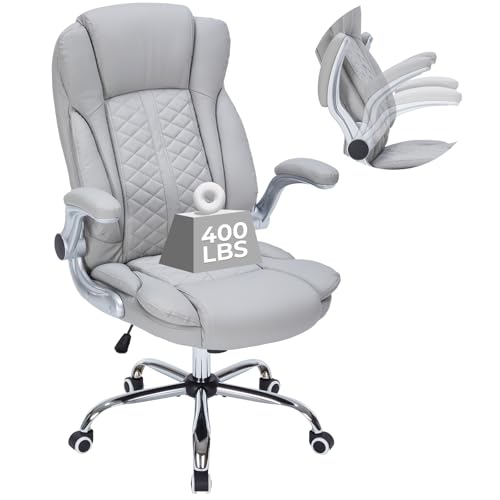 400lbs Executive Office Chair with FlipUp Armrests Review