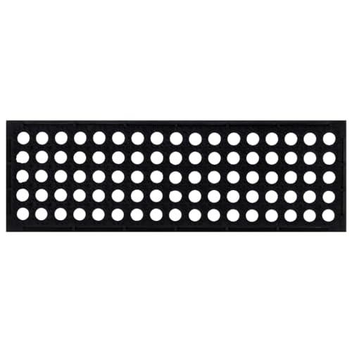 Tapis d'escalier antidérapants 25 x 75 cm caoutchouc durable pour entrée et couloir