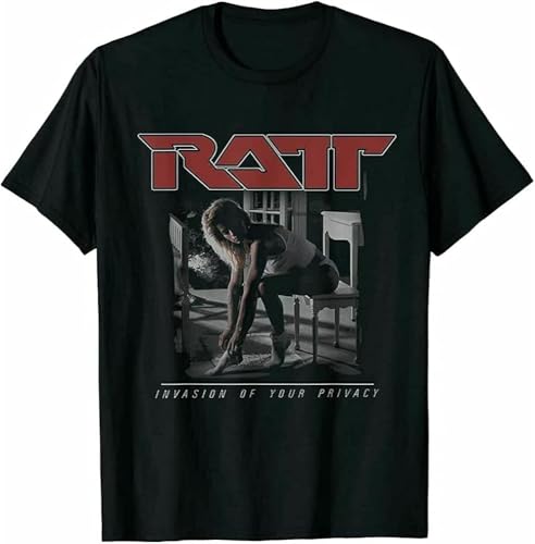 BAWCN T Shirt RATT - Invasion of Your Privacy T-Shirt 95 Cotton Print L BAWCN T Shirt RATT - Invasion of Your Privacy T-Shirt 95 Cotton Print L