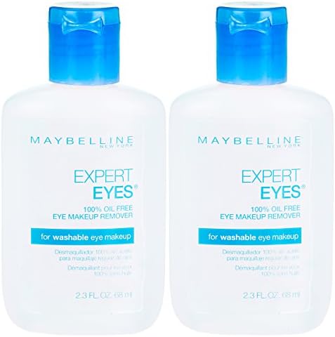 Maybelline New York Expert Eyes Oil-free Eye Makeup Remover, 2 Count