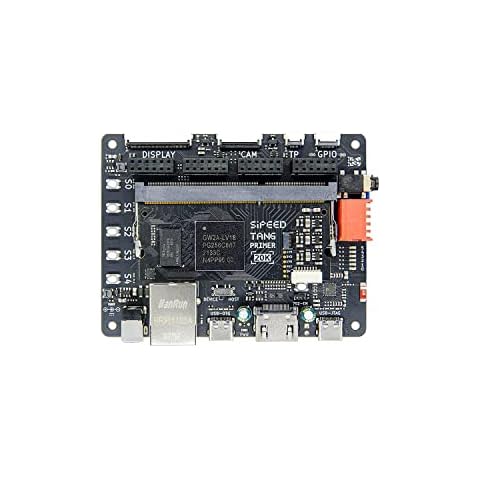Sipeed Tang Primer 20K Gowin GW2A FPGA GoAI Development Board Kit Minimum System with DSP LvDs Interface and BSRAM Resources onboard 1GB DDR3 and PMIC Running RISC-V Code Cover