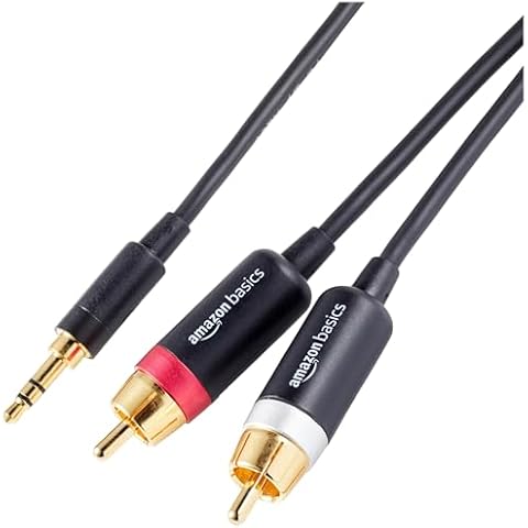 Câble adaptateur audio Amazon Basics Cover