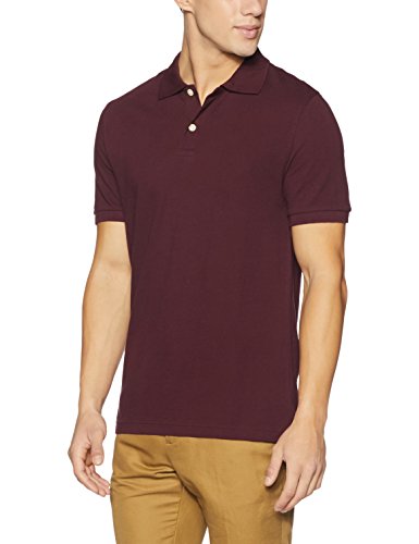 Image of GAP Men's Solid Regular Fit Cotton Polo