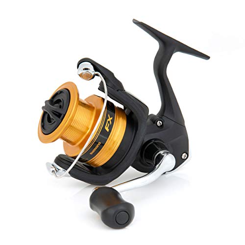 Molinete Shimano Fx 2500 Fc (Preto e Dourado)