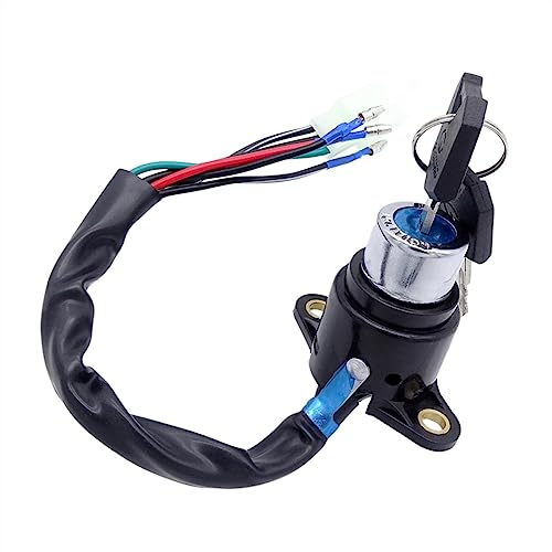 Zündschloss für Yamaha XVS1100, XVZ1300, XV19, XV1900, 700, Road, Star und Midnight (1 Set): Abdeckung, Zündschloss, Sitzbank, Schlüsselschloss