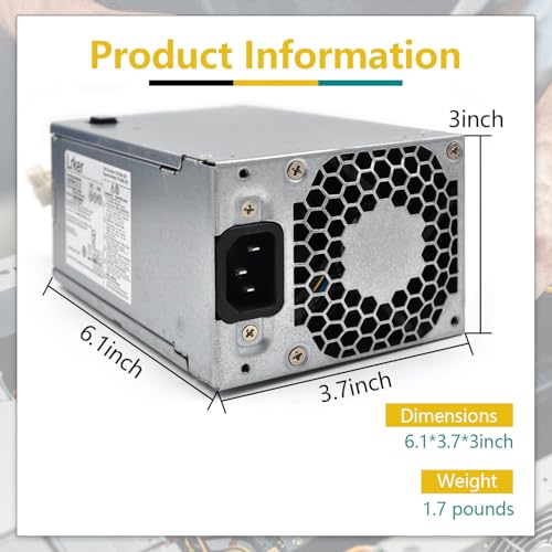 Fuente de poder 240W compatible HP ProDesk SFF miniatura 5