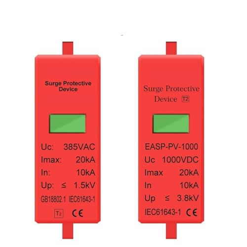 Protection contre les surtensions 1 pièces cartouche SPD DC 800V parafoudre