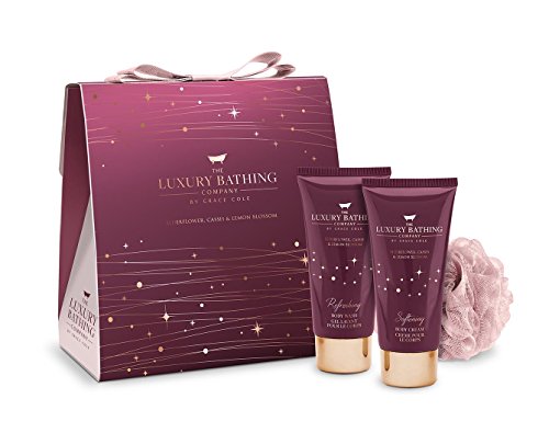 Grace Cole Elderflower Cassis & Lemon Blossom Set, Sparkle & Shine
