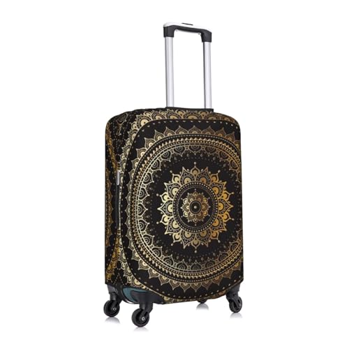 Mandala Print Luggage Suitcase Cover Protector Luggage Washable Covers With Concealed Zipper3