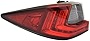 TYC Left Tail Light Assembly Compatible with 2016-2020 Lexus RX350