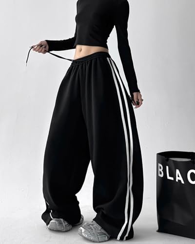 Skateboard Frog Pantalon Jogger Femme Y2K Baggy Hip Hop Rétro Américain – vue 2