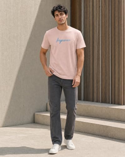 Image of Nobero Men's Regular Graphic Printed T-Shirt for Men | Soft Cotton | Classic Fit | Printed Casual Tshirt for Men