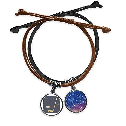 Pulsera de cuero de golf azul cielo, el detalle ideal para aficionados y deportistas