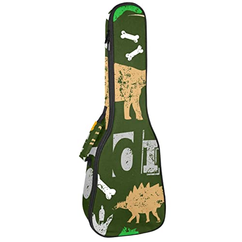 Housse pour ukulélé – Motif empreinte de dinosaure – Rembourrage en éponge de 10 mm d’épaisseur – 53,3 cm – Avec sangles… - Les Beatles, Paul McCartney, John Lennon, RIngo Starr, George Harrison Housse pour ukulélé - Motif empreinte de dinosaure - Rembourrage en éponge de 10 mm d'épaisseur - 53,3 cm - Avec sangles…