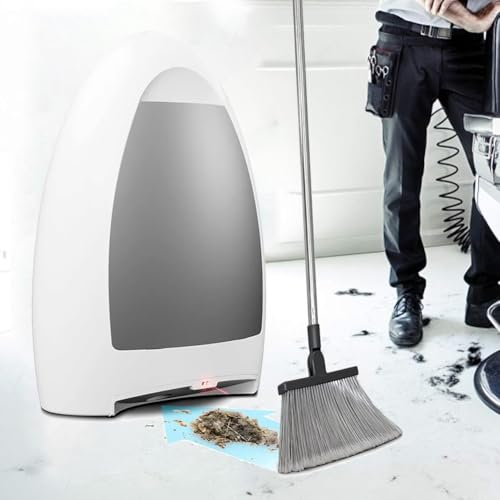 Aspiradora automática sin contacto, cubo de basura electrónico de 1000 W con sensores automáticos para pelo de mascotas y suciedad, aspiradora con cable sin bolsa para el hogar y el salón