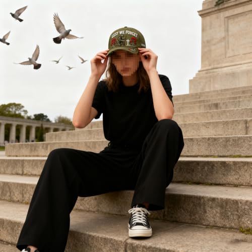 Gorra Ajustable Patriótica para Veteranos miniatura 3