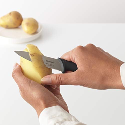 Brabantia 120961 Tasty+ Paring Knife, Dark Grey