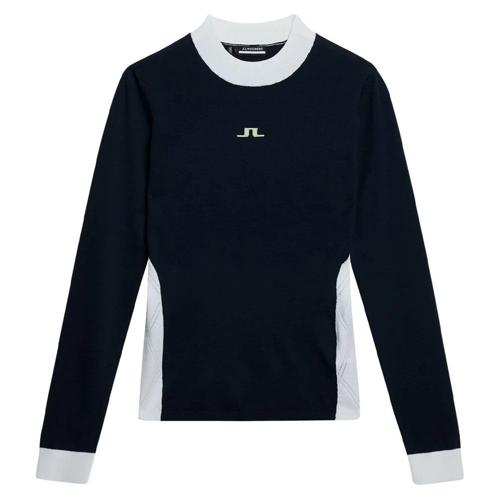 J. Lindeberg2024 J.Lindeberg Women Meadow Knitted Golf Sweater JL Navy X-Small