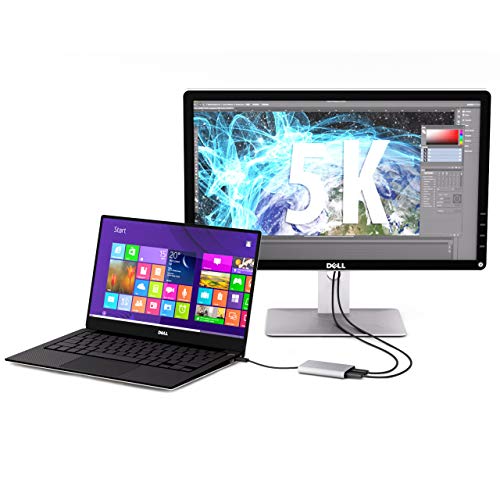 Adaptador Thunderbolt 3 a dos DisplayPort para conectar monitores 4K y pantallas de diseño 5K 4