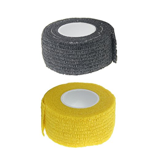 Hellery 2 stuks zelfklevende zelfklevende niet-geweven verband, gaasband, rol voor polsen, enkelverstuikingen, zwelling… - Image 4