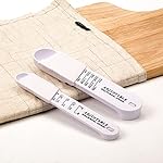 Adjustable Measuring Spoon, Double End All in One Adjustable Scale Metering Spoon for Baking, Cooking, Powder, Oil, Sugar, Salt (Set of 2) - Image 5
