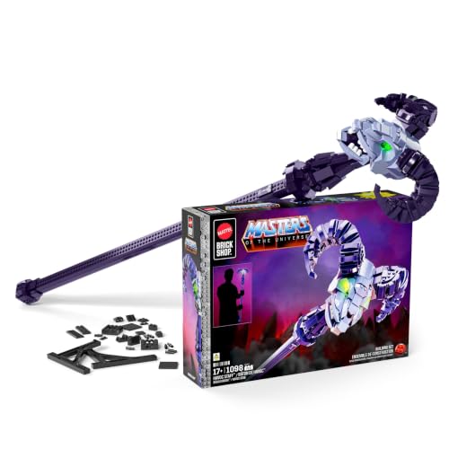Image of Mattel Brick Shop Masters of the Universe Havoc Staff Building Set