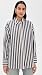 XIRENA Women's Gillian Shirt, Ink Stripe, M
