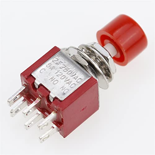 Interrupteur à bascule DS-622 6mm mini bouton poussoir momentané 6 broches