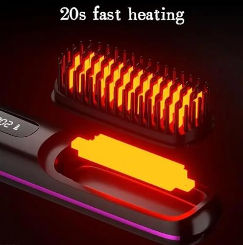 Mini plancha de pelo ERICAT con pantalla LED y ajuste de temperatura miniatura 3