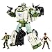 Transformers Collaborative G.I. Joe x Autobot Kup Triple T 9-Inch Action Figure, O-Ring 3.75-inch SGT Slaughter & Leatherneck Action Figures 8+