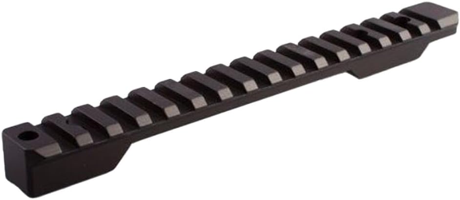 Talley 1-Piece 20 MOA Picatinny Style Scope Base Savage 110 Through 116 Flat Rear, Axis Long Action (6-48 Screws) Matte Black