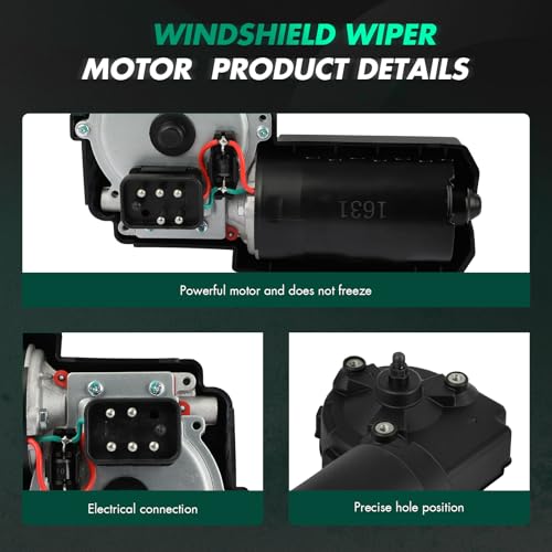Image of SCITOO Windshield Wiper Motor Compatible For Mercedes-Benz For E300