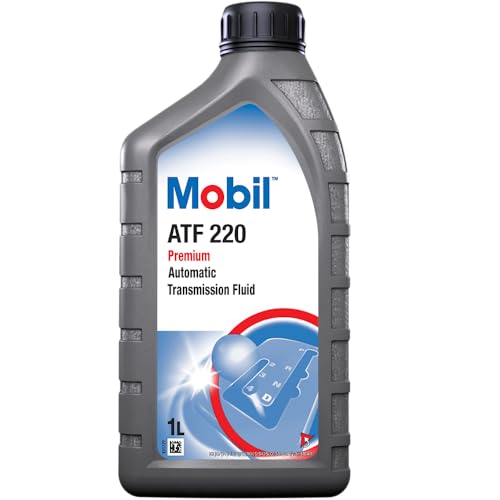Mobil ATF 220 Huile de Transmission Automatique et Directions assistées, 1L