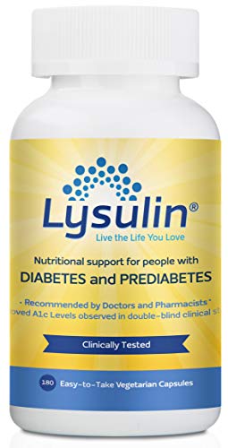 Immune Support - Lysulin Blood Sugar, Prediabetes and Diabetes Support Capsule for Improved Glucose Control - Powerful & Natural Diabetic Formula That Helps Maintain Healthy A1c Levels