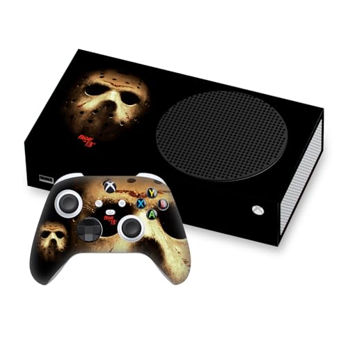 Sticker Xbox Series S anti-rayures skin Friday the 13th Jason Voorhees vinyle console et manette