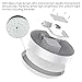 Genatu Bathroom Lights Ceiling IP65 Waterproof, 19W Circular Ceiling Lighting, 126W Equivalent 3,230 lumens 4000K Natural White, Round Ø20CM, Modern LED Ceiling Light for Kitchen, Toilet, Utility Room Genatu Bathroom Lights Ceiling IP65 Waterproof, 19W Circular Ceiling Lighting, 126W Equivalent 3,230 lumens 4000K Natural White, Round Ø20CM, Modern LED Ceiling Light for Kitchen, Toilet, Utility Room